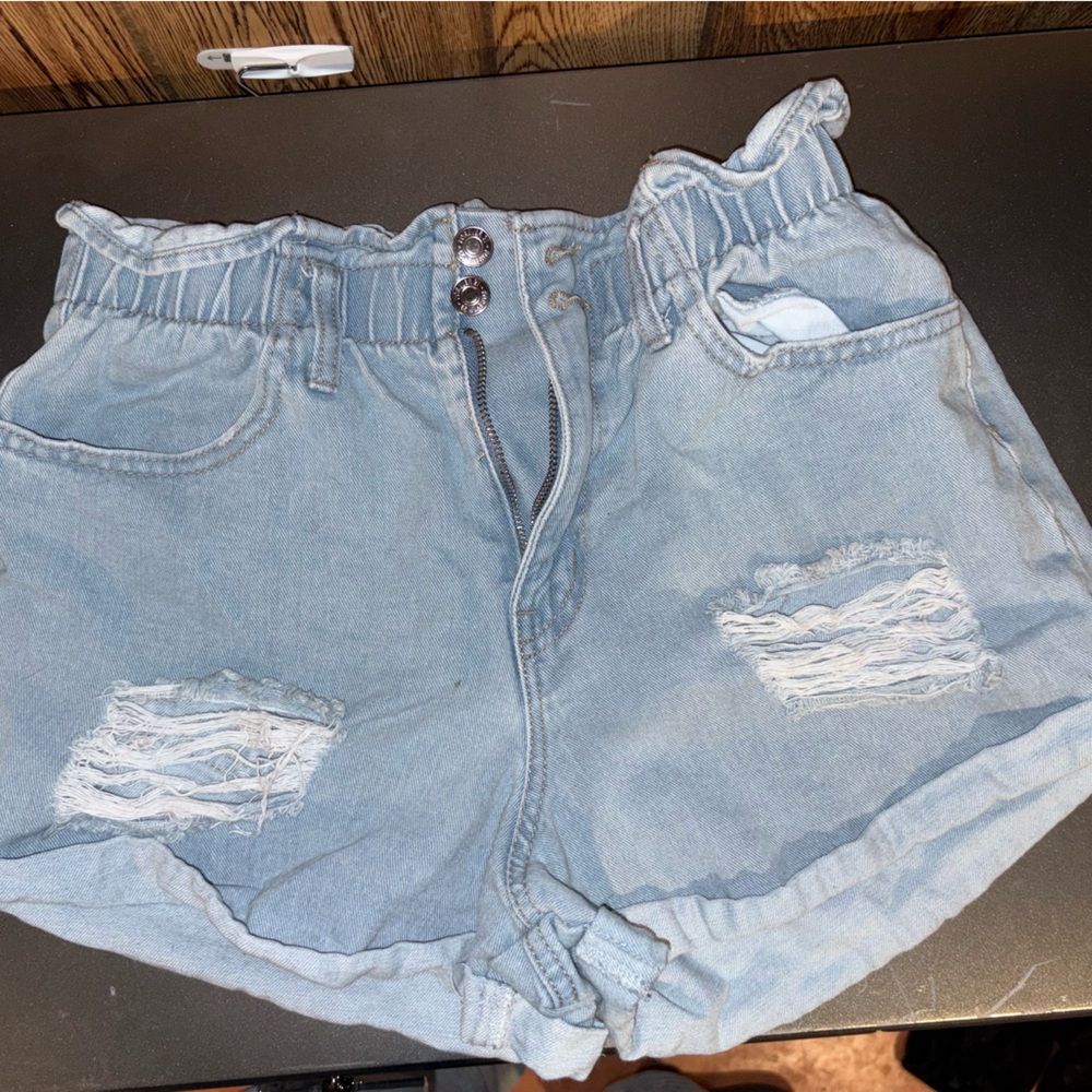 Forever 21 Light Blue Denim Shorts